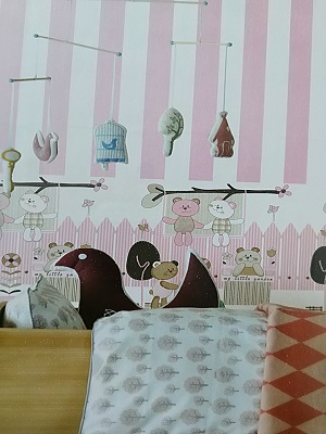 Amlet 2 childrens room wallpaper